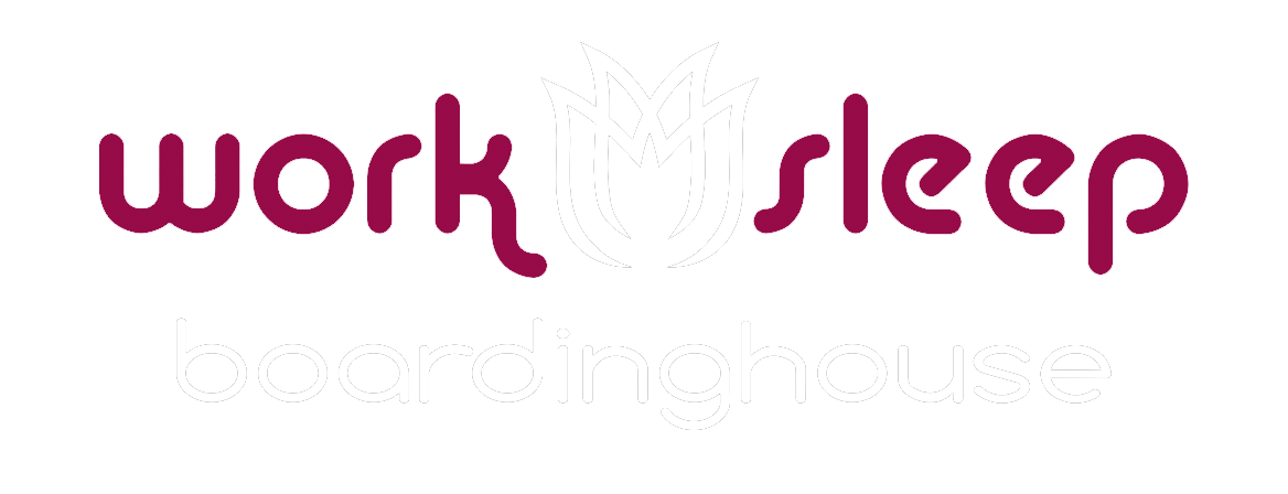 Work & Sleep Boardinghouse Logo
